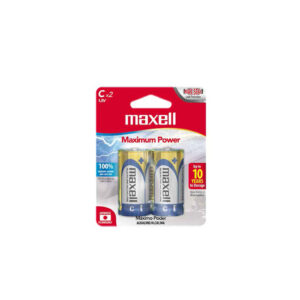 PILAS - C - MAXELL - BLISTER x 2 UND