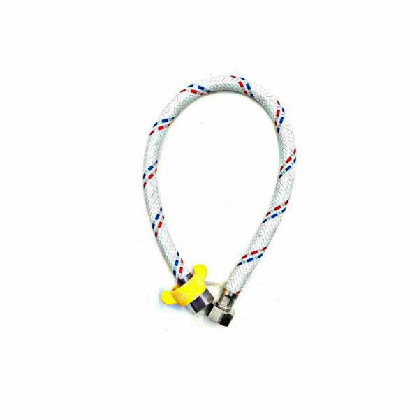 CANILLA FLEXIBLE DE NYLON ALTA RESISTENCIA - 1/2" x 50cm - BULTO x 200 UND
