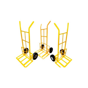 CARRETILLA TUBO 1" BUHONERA MOROCHA 4RUEDAS (ALTURA: 1.30M. PESO: 32KG CAUCHO MACIZO)  - UND