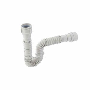 SIFON EXTENSIBLE COMBINADO CON ADAPTADOR - 1 y 1/4" - BULTO x 50 UND