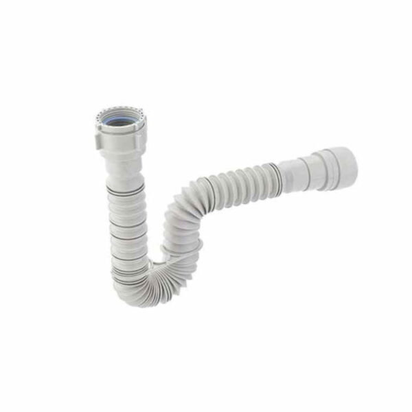 SIFON EXTENSIBLE COMBINADO CON ADAPTADOR - 1 y 1/4" - UND