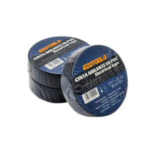 TEIPE ELECTRICO NEGRO ECOTOOLS DE 3/4"X18M - UND