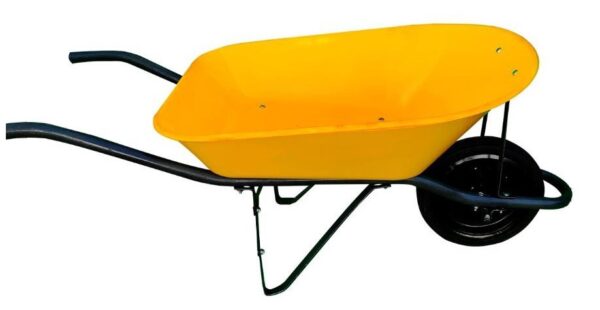 CARRETILLA PARA ESCOMBRO 110LTS CAUCHO 14" MACIZO