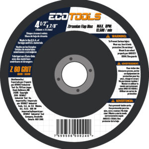 DISCOS FLAP DE 4-1/2" GRANO 80 - BULTO X 200 UNID - 10 CJX 20 UNID