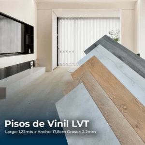 PISOS VINIL LVT BLANCO POLAR - KBW1050-1 - CAJA X 4.335 mts²